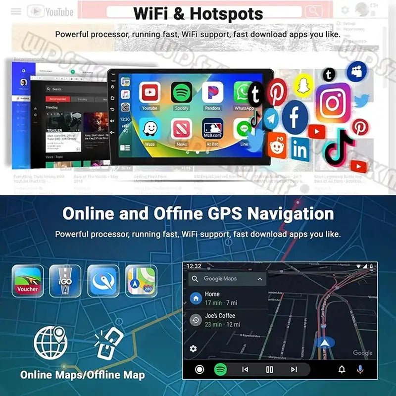 Navigation Car Stereo For Drivers