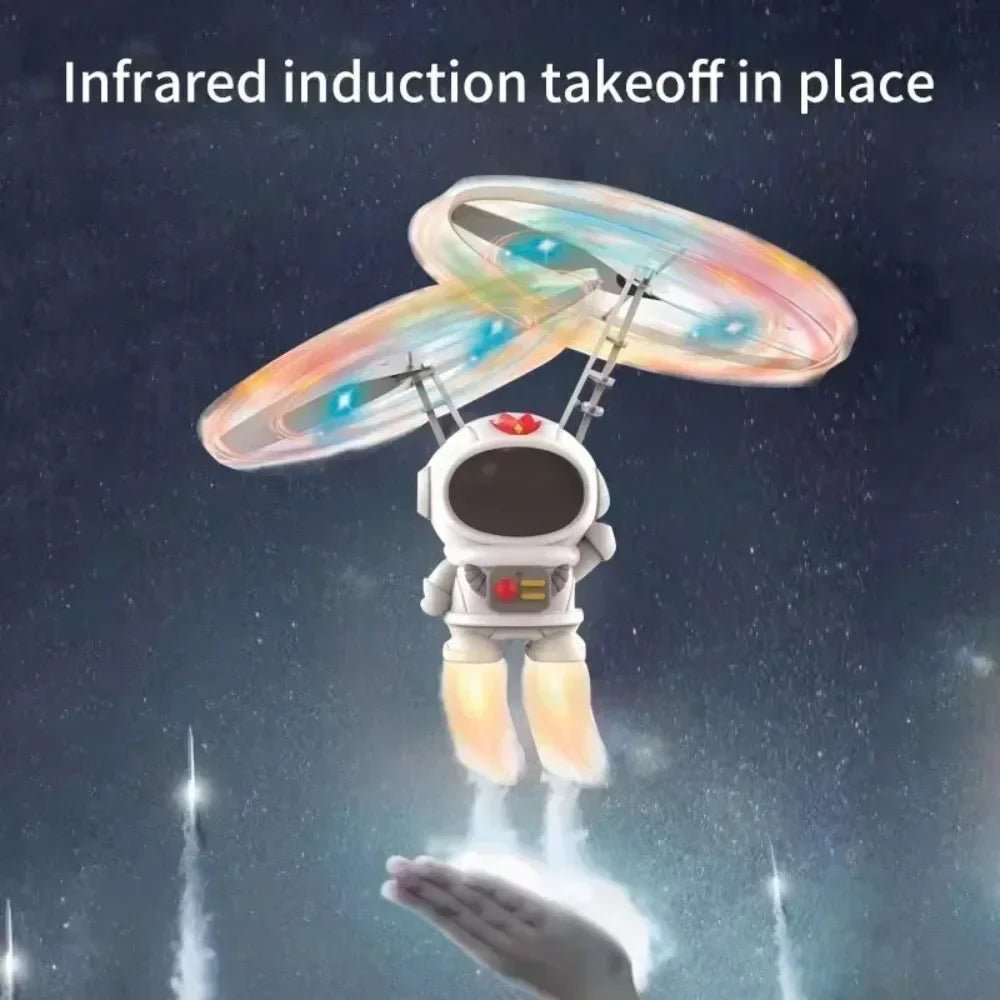 NebulaTech Levitating Luminous Flying Robot Astronaut Hand Controlled Glow Drone