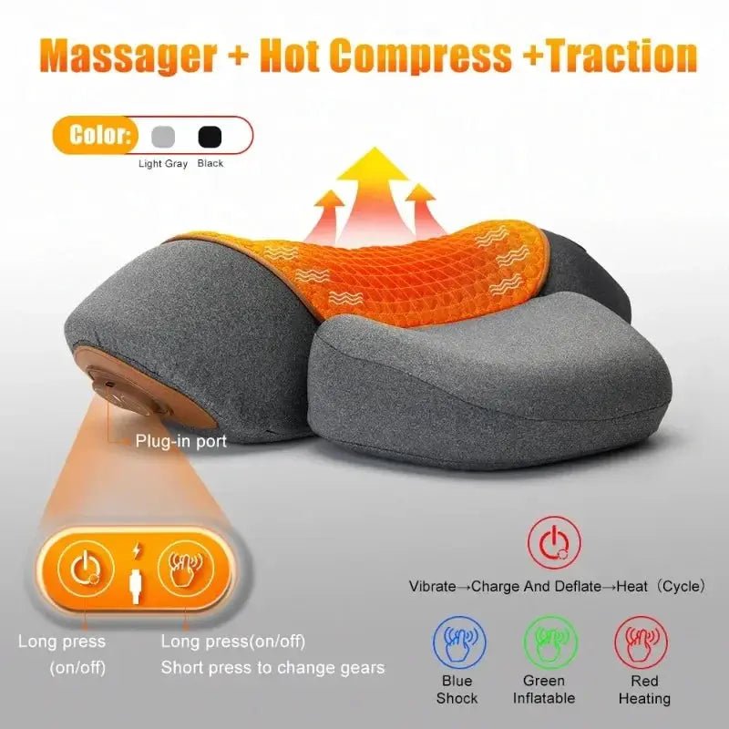 Neck Massager Pillow for Desk Relief