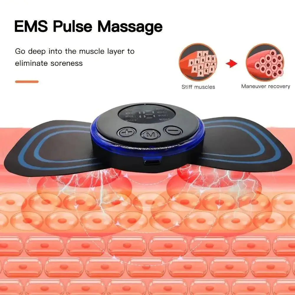 Neck Massager With EMS Pulse Therapy For Pain Relief