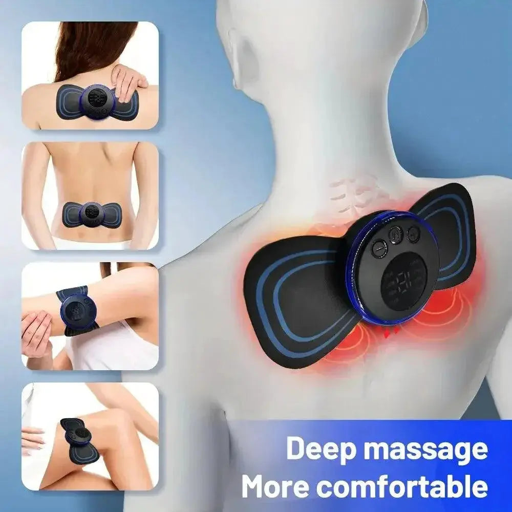 Neck Massager With EMS Pulse Therapy For Pain Relief
