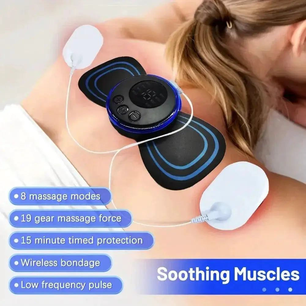 Neck Massager With EMS Pulse Therapy For Pain Relief