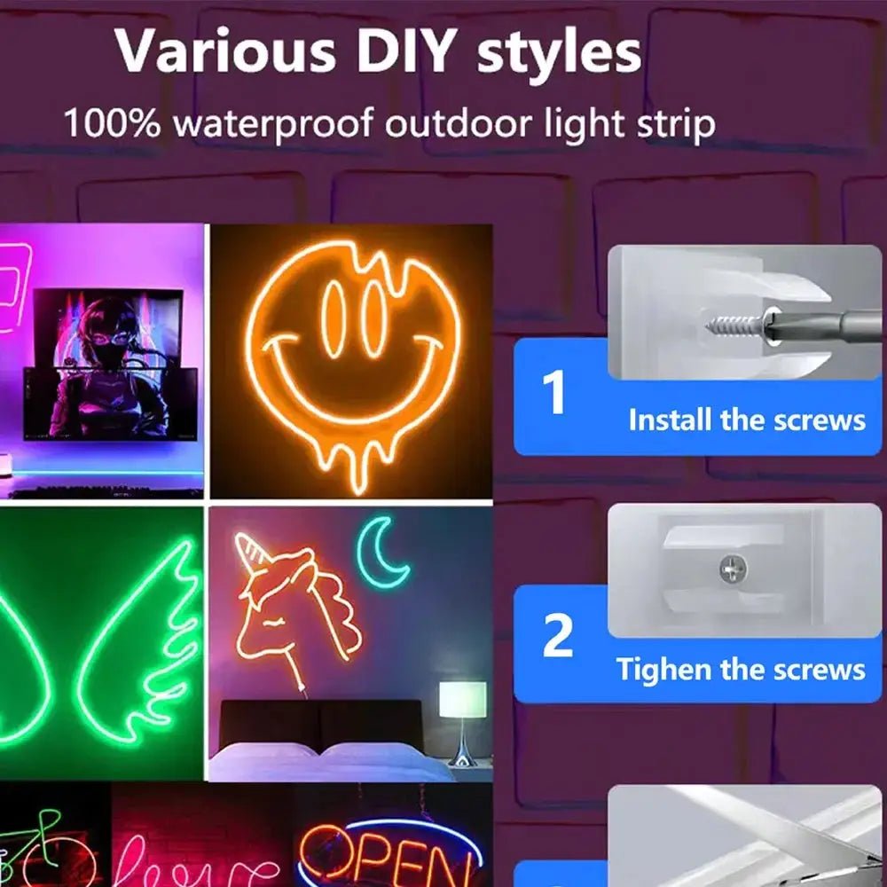 Neon LED Strip for Mood Lighting