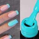 Neon Spark Gel Nail Polish: Vibrant Glow Art Kit Set