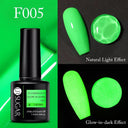 Neon Spark Gel Nail Polish: Vibrant Glow Art Kit Set