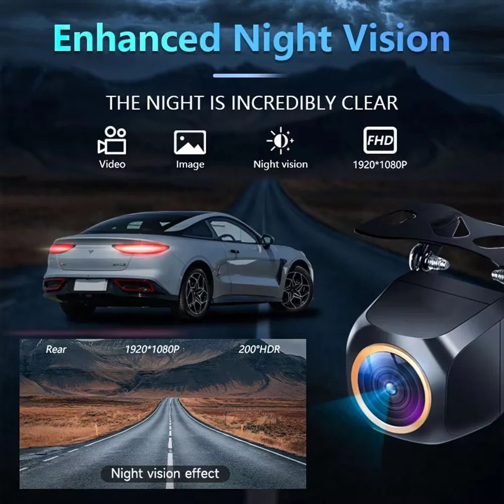 Nevegetor AHD 1920x1080P Car View Camera - 170 Degree Fisheye Lens Night Vision.