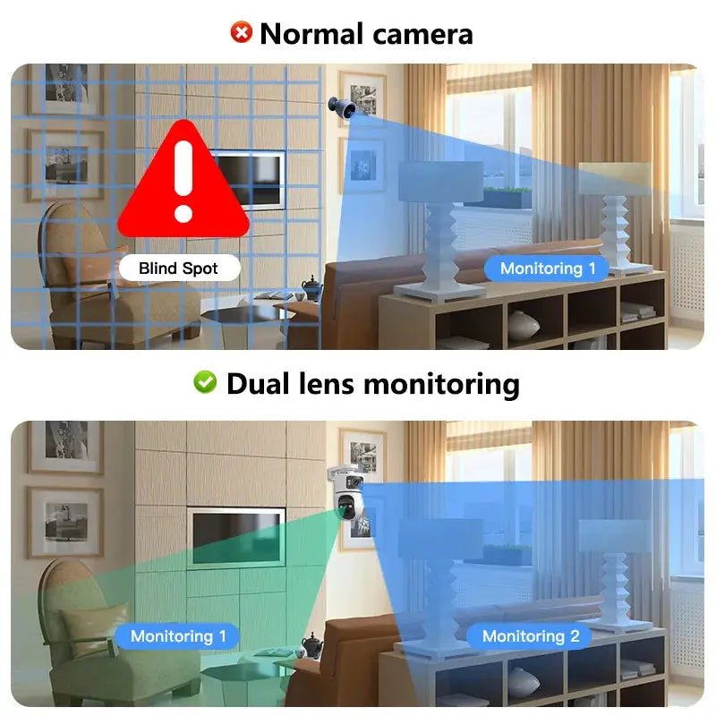 Never Miss A Moment With FIRSTCCTV 3MP WiFi Camera Night Vision Auto Track
