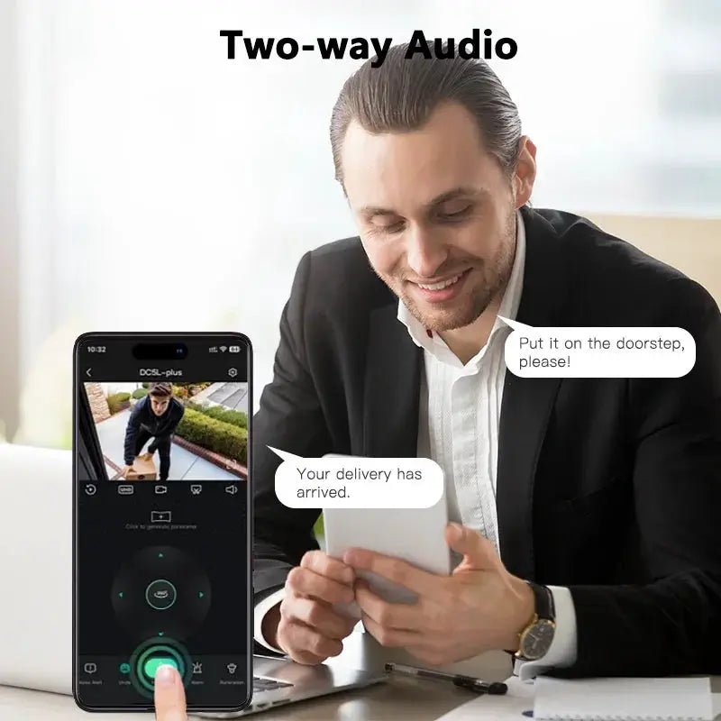Never Miss A Moment With FIRSTCCTV 3MP WiFi Camera Night Vision Auto Track