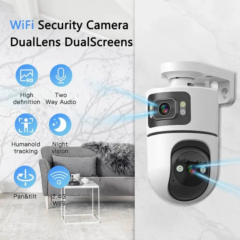 Never Miss A Moment With FIRSTCCTV 3MP WiFi Camera Night Vision Auto Track