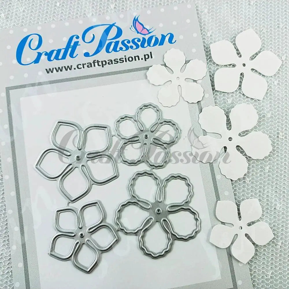 New 2024 Forget Me Not Flowers Metal Cutting Dies Set