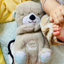 Baby Breath Baby Bear Otter Plush Toy With Soothing Music