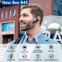New Bee B45 Bluetooth Headset Premium Sound Noise Cancelling