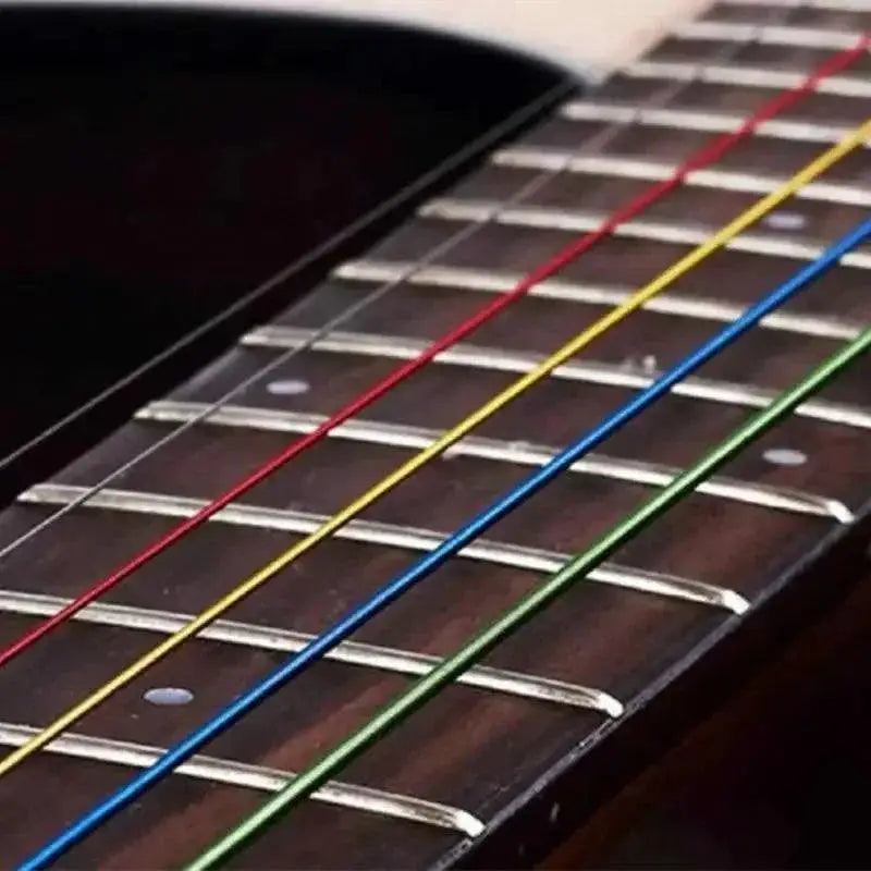 Colorful Folk Guitar String Replacement Parts Kit 2023