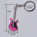 New Design Classic Guitar Keychain Car Key Ring Gift 17079
