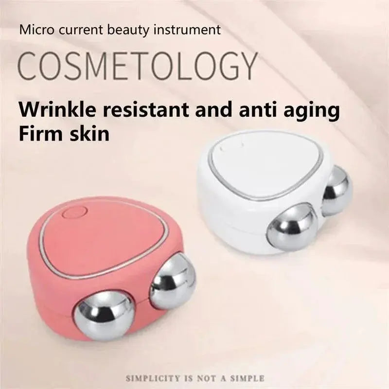 New Electric Face Lift Roller Microcurrent Massager For Skin