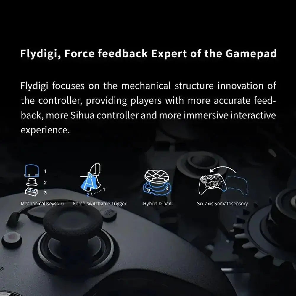 Flydigi Vader 3 Bluetooth Wireless Gamepad For PC Steam