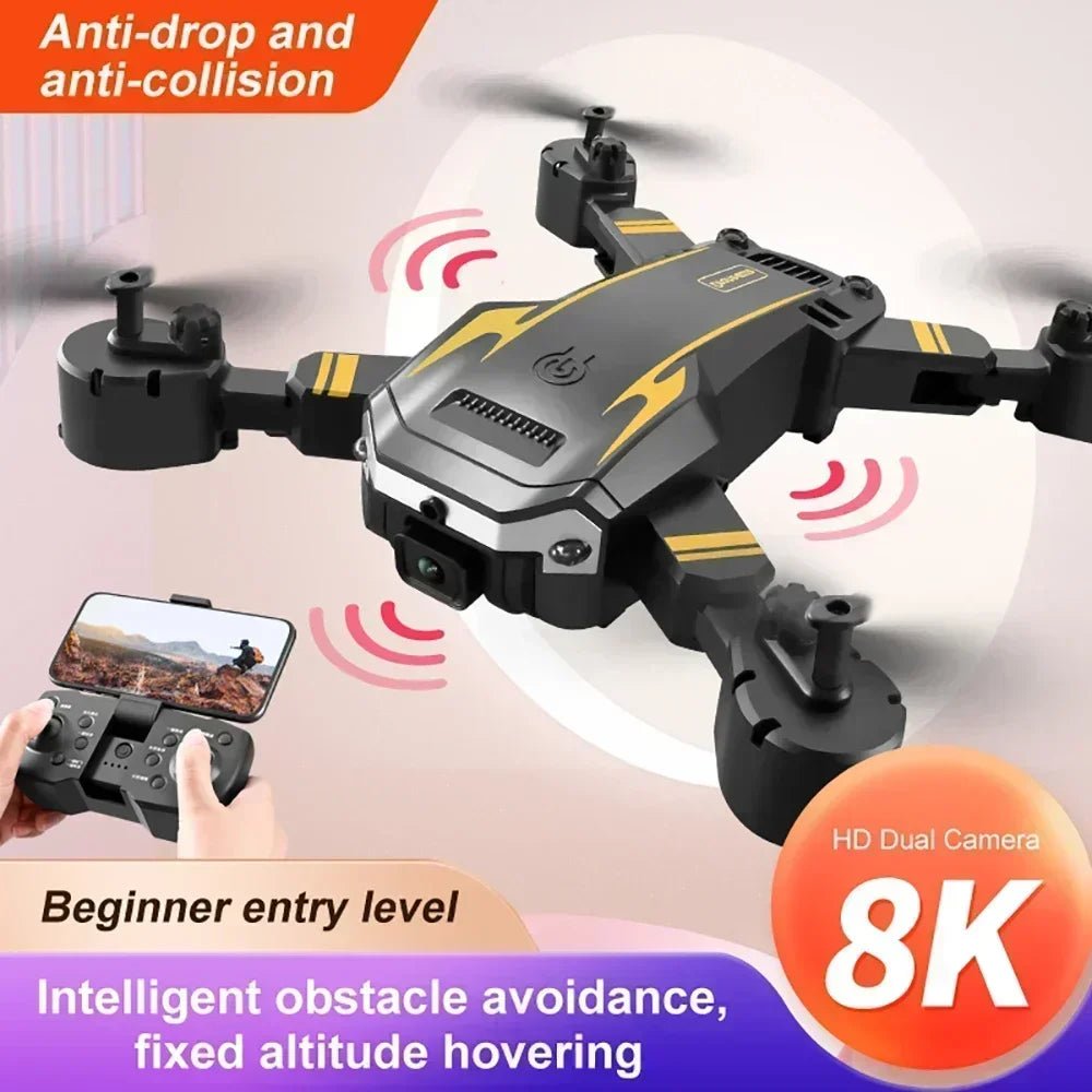 New G6 Drone - 1080p HD Camera With WiFi Control GPS Obstacle Avoidance Foldable