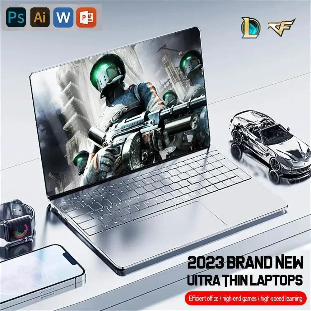 New 15.6 Inch HD Game Laptop With Intel Celeron N5095