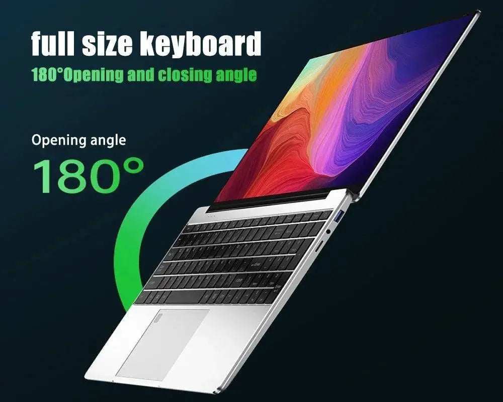 New 15.6 Inch HD Game Laptop With Intel Celeron N5095