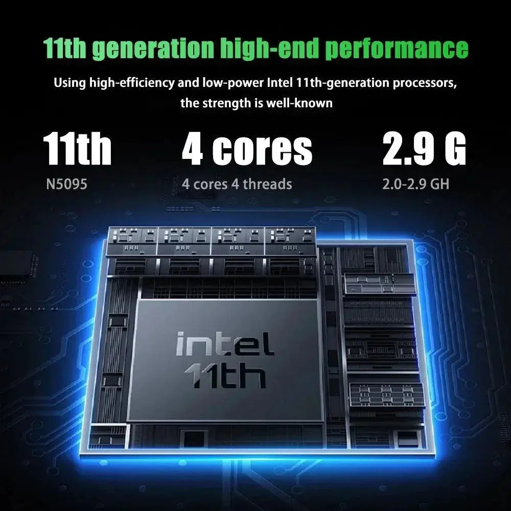 New 15.6 Inch HD Game Laptop With Intel Celeron N5095