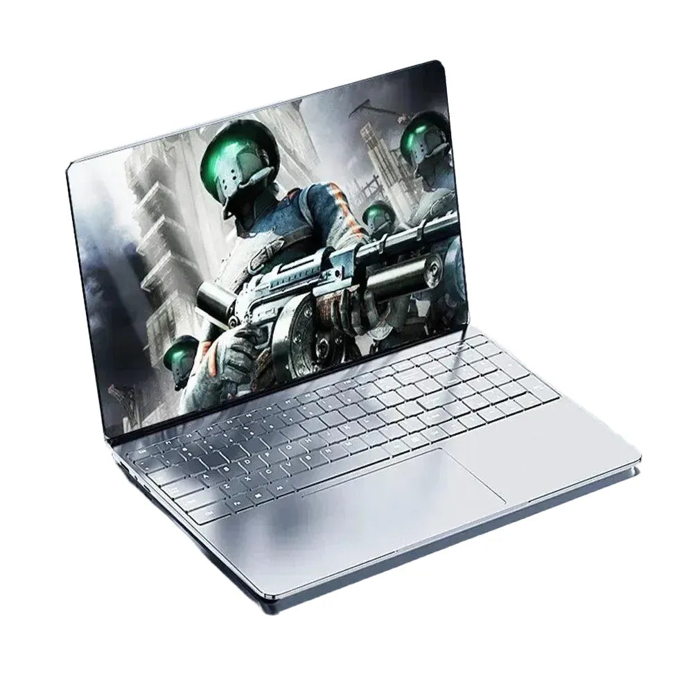 New HD Game Laptop With Intel Celeron - Silvery 16GB SSD 512GB product image