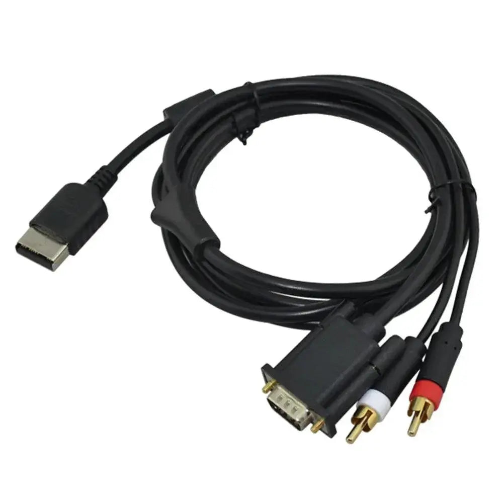 New Dreamcast VGA Cable RCA Sound Adapter High Definition