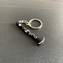New Musical Instrument Silicone Guitar Soft Keychain K5156