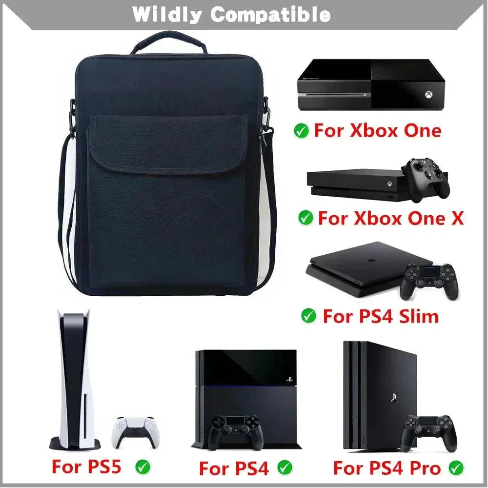 Portable PS5 Travel Case For Console And Accessories