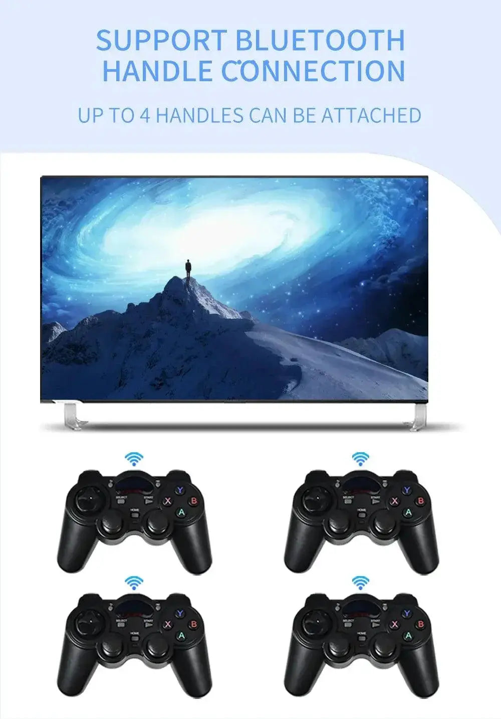POWKIDDY X55 Handheld Game Console 5.5 Inch IPS Screen