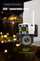 Wide Coverage Camera for Home Security