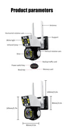 Wide Coverage Camera for Home Security