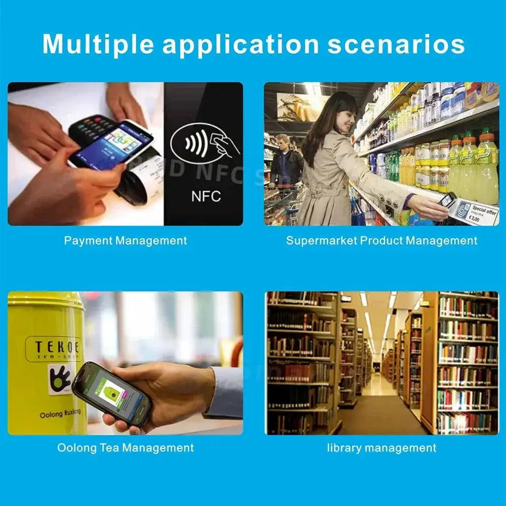 NFC Stickers Programmable RFID Labels for Phones and Devices