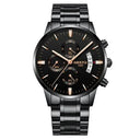 NIBOSI Luxury Military Style Quartz Watch Stylish Men's Timepiece