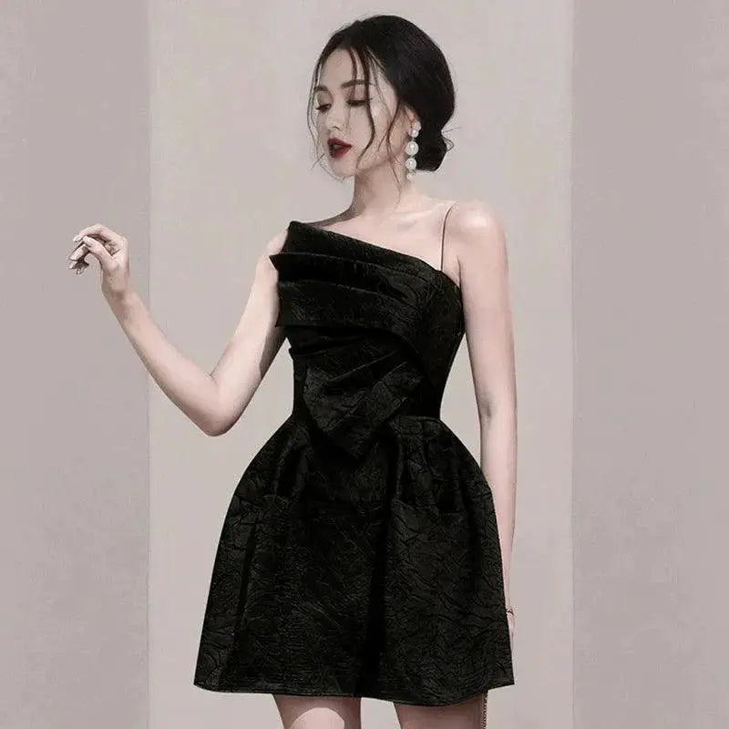 Niche Design Embroidered Summer Dress Elegant Chic Statement