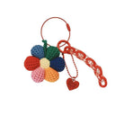 Wool Flower Wall Hanging for Home Decor