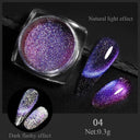 NICOLE DIARY Chrome Glitter Nail Powder Dazzling Reflections