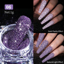 NICOLE DIARY Chrome Glitter Nail Powder Dazzling Reflections