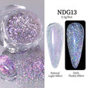 NICOLE DIARY Chrome Glitter Nail Powder Dazzling Reflections