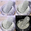 NICOLE DIARY Chrome Glitter Nail Powder Dazzling Reflections