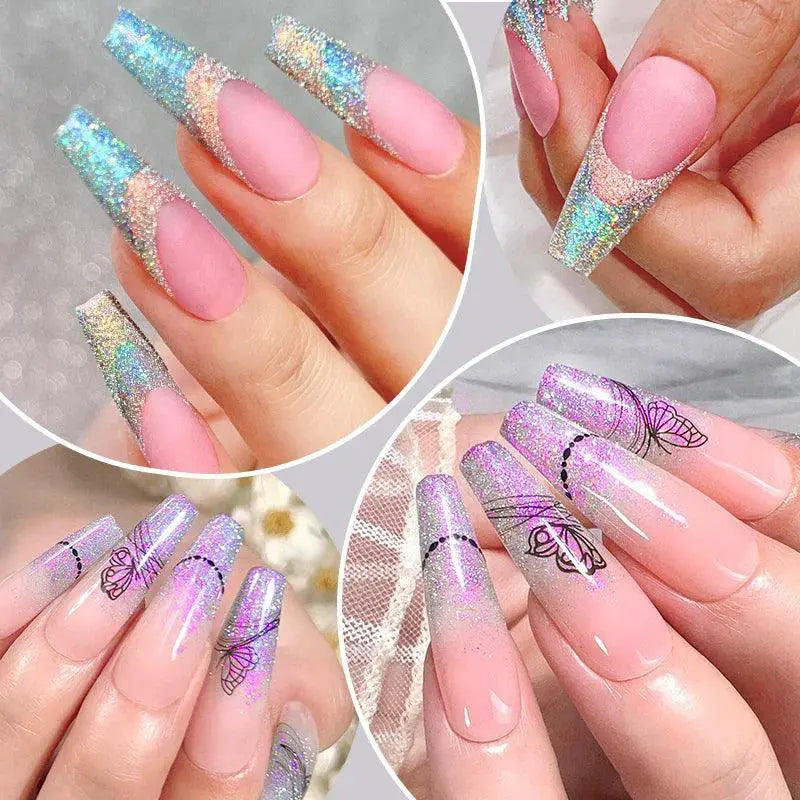 Nicole Diary Chrome Glitter Nail Powder Dazzling Reflections