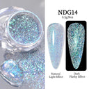 NICOLE DIARY Chrome Glitter Nail Powder Dazzling Reflections