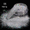NICOLE DIARY Chrome Glitter Nail Powder Dazzling Reflections