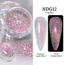 NICOLE DIARY Chrome Glitter Nail Powder Dazzling Reflections