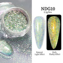 NICOLE DIARY Chrome Glitter Nail Powder Dazzling Reflections
