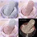 NICOLE DIARY Chrome Glitter Nail Powder Dazzling Reflections