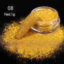 NICOLE DIARY Chrome Glitter Nail Powder Dazzling Reflections