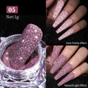 NICOLE DIARY Chrome Glitter Nail Powder Dazzling Reflections