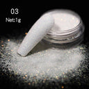 NICOLE DIARY Chrome Glitter Nail Powder Dazzling Reflections