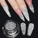 NICOLE DIARY Chrome Glitter Nail Powder Dazzling Reflections