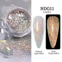 NICOLE DIARY Chrome Glitter Nail Powder Dazzling Reflections
